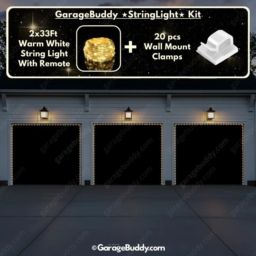 Classic Black | Garage Door Cover