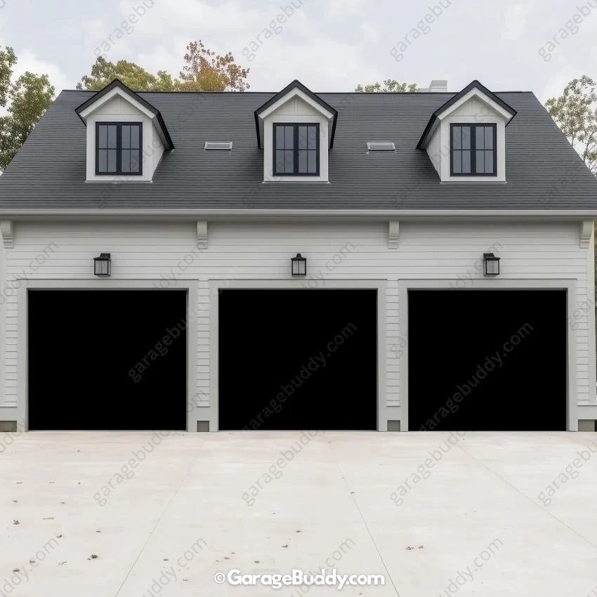 Classic Black | Garage Door Cover