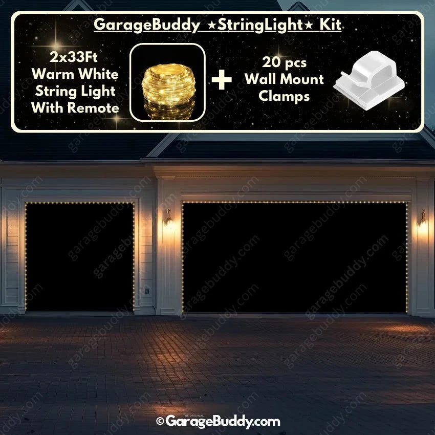 Classic Black | Garage Door Cover