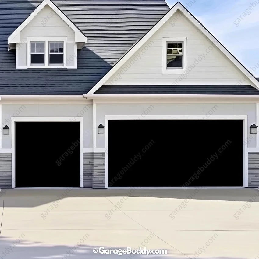 Classic Black | Garage Door Cover