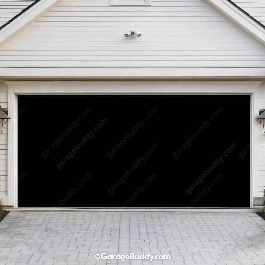 Classic Black | Garage Door Cover