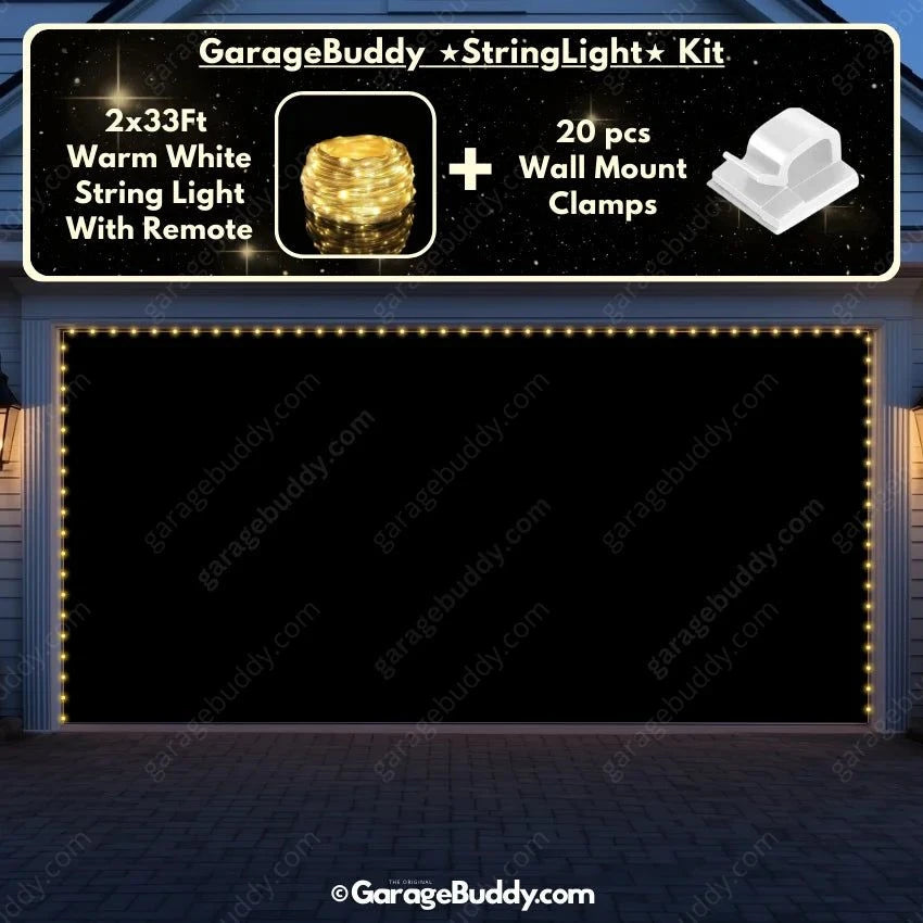 Classic Black | Garage Door Cover