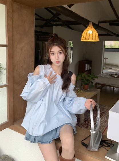 Earth Off Shoulder Summer Long Sleeve