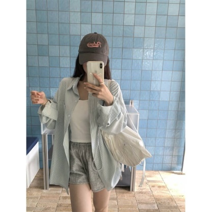 Lightweight Linen Shirt Jacket