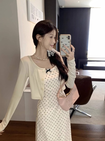 French Polka Dot Dress