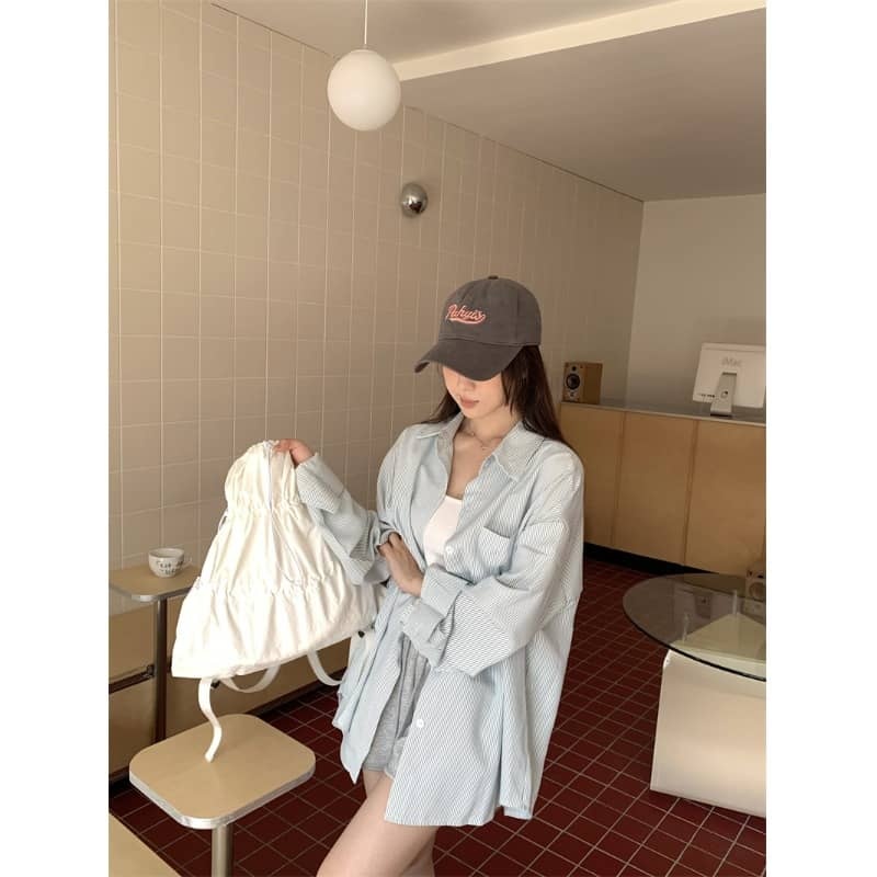 Lightweight Linen Shirt Jacket