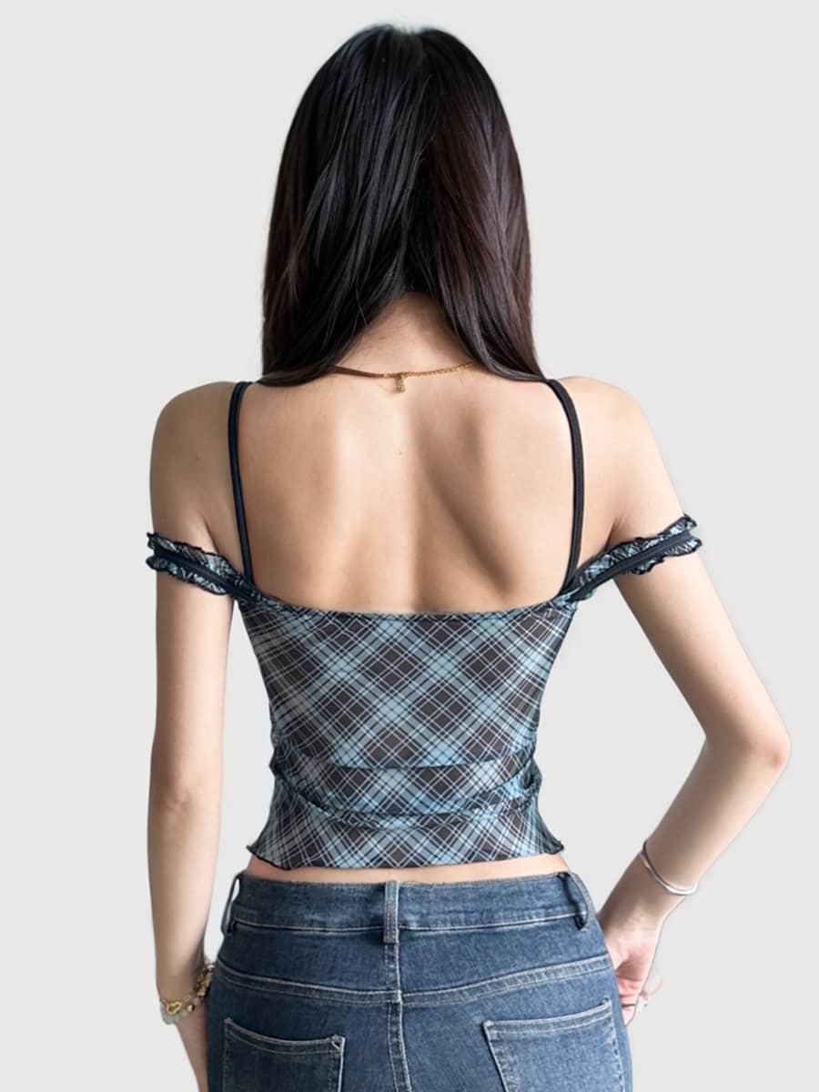 Vintage Inspired Layered Vest