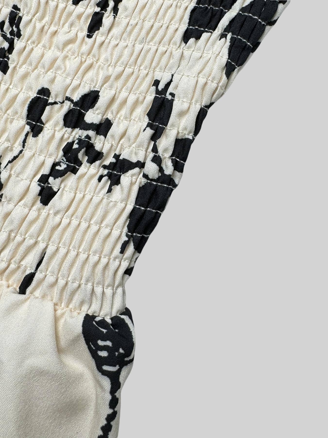 Floral Strapless Dress