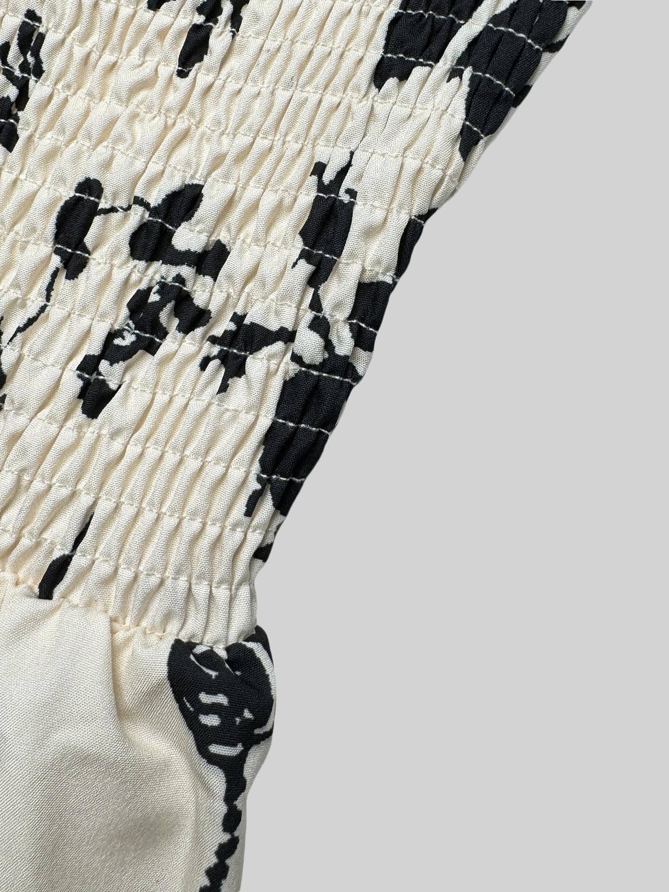 Floral Strapless Dress