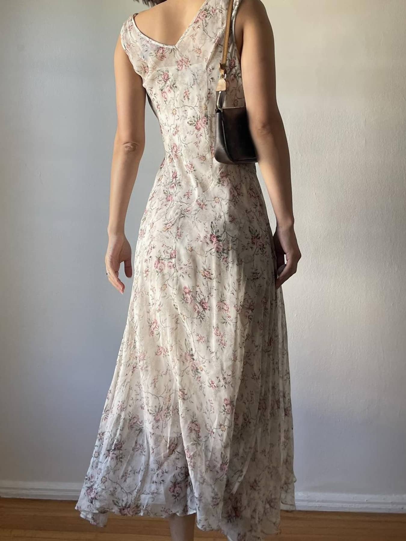 Floral Lace Slip Dress