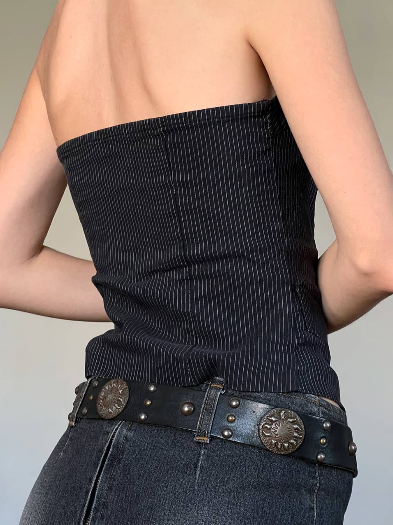 Off-Shoulder Bustier Top