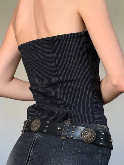 Off-Shoulder Bustier Top