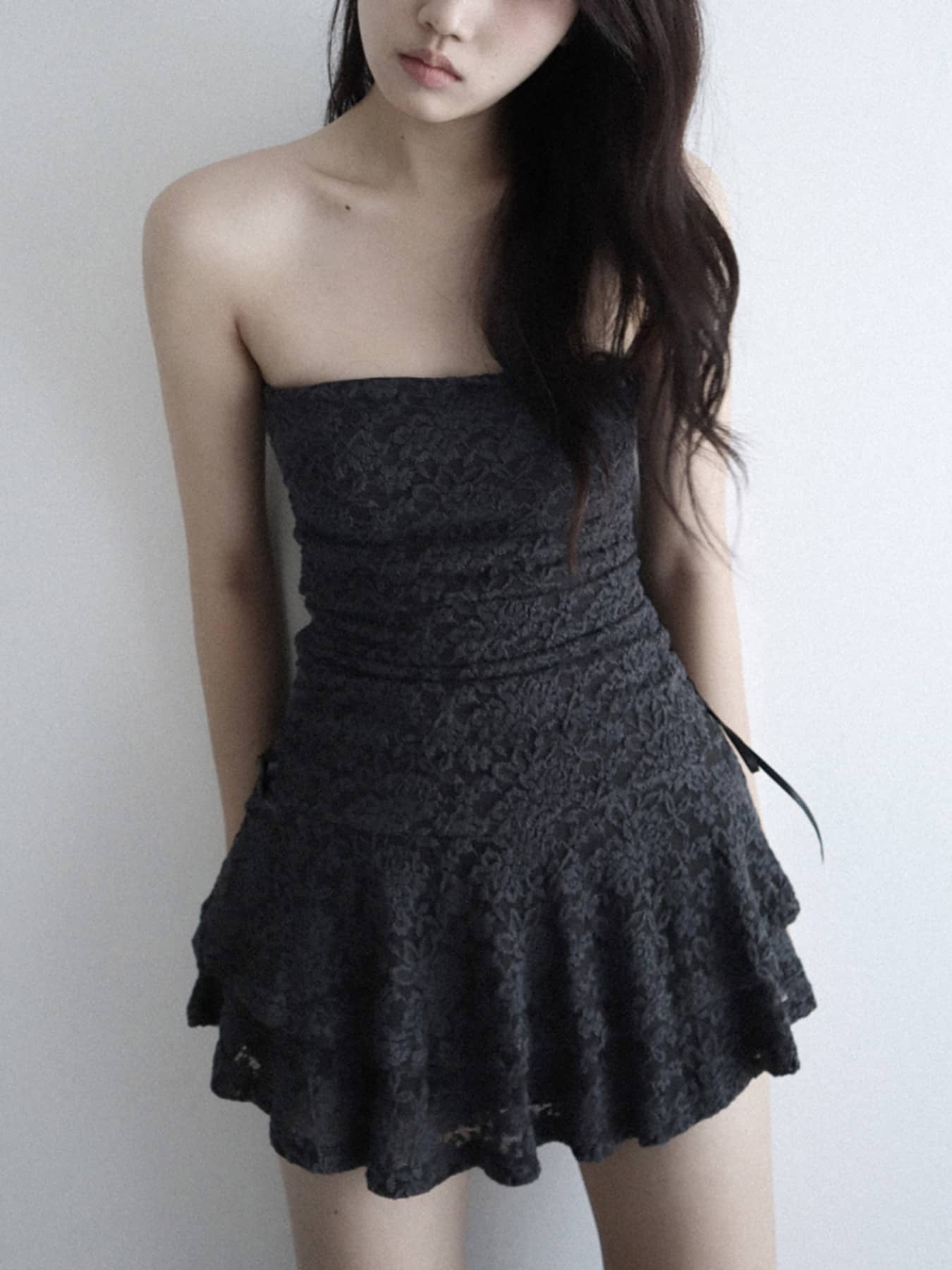 Lace Bustier Dress
