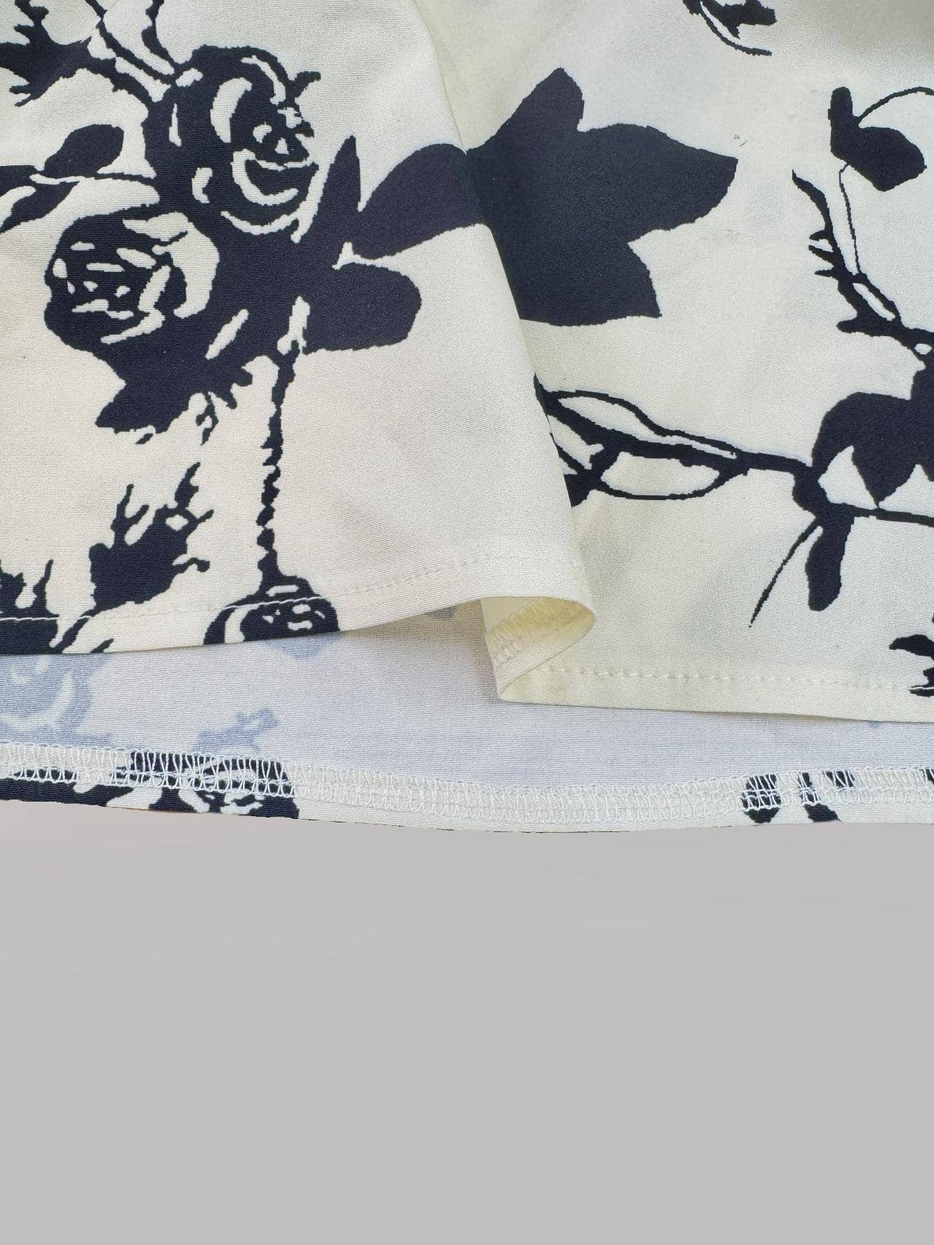 Floral Strapless Dress