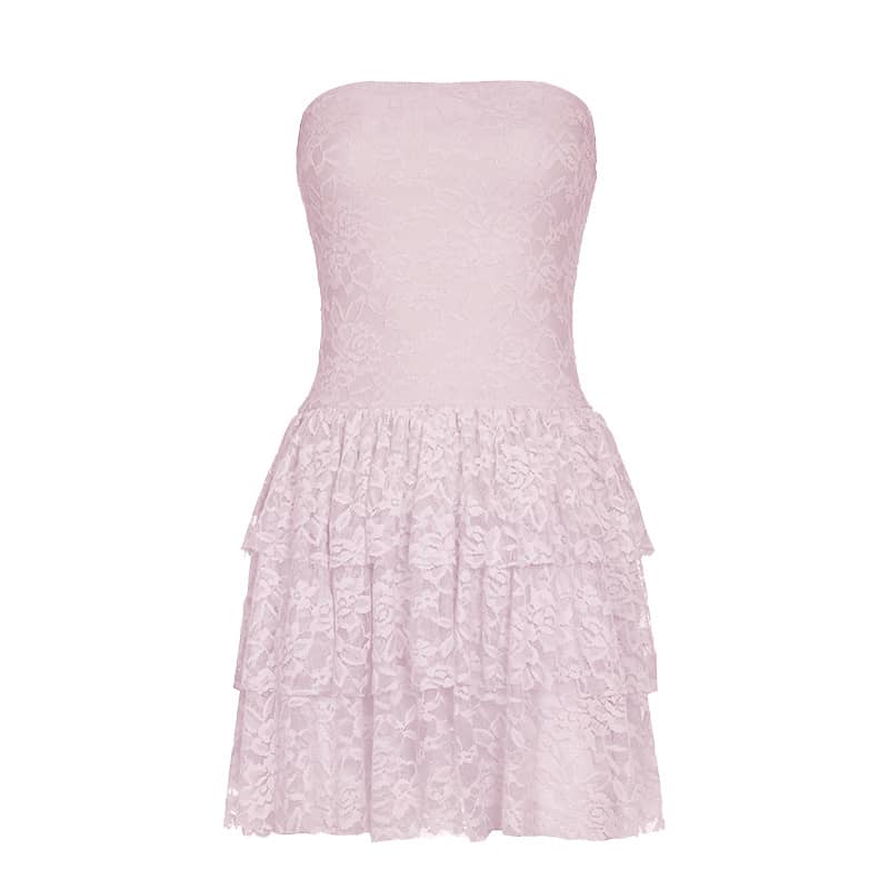 Lace Bustier Dress | LUNMUL