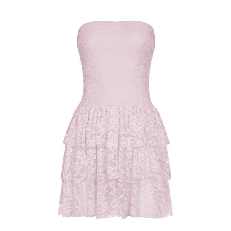 Lace Bustier Dress | LUNMUL