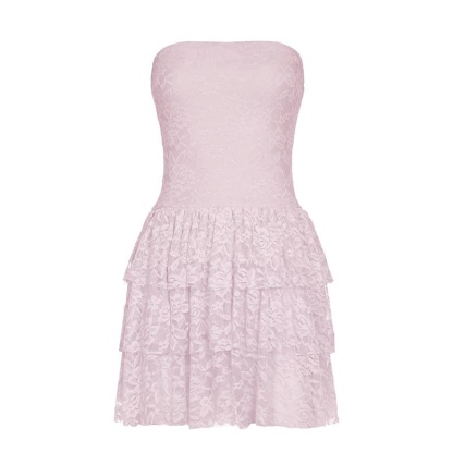 Lace Bustier Dress | LUNMUL