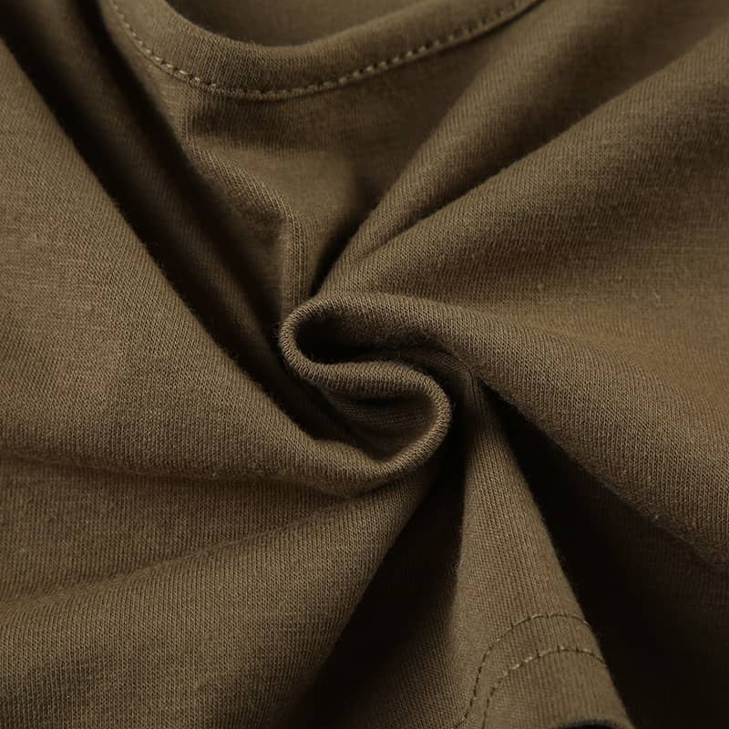 Drawstring Backless Top