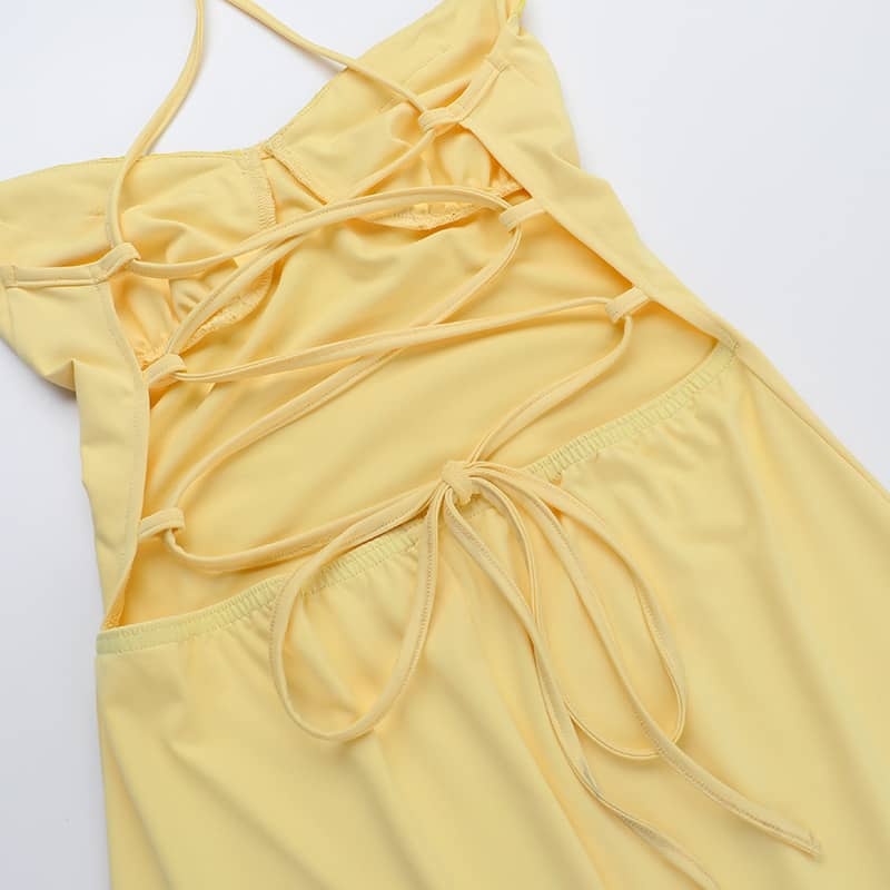 Lace Trim Cami Dress