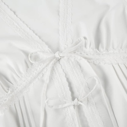 Lace Trim Blouse Top