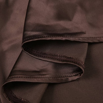 Mesh Panel Halter Dress