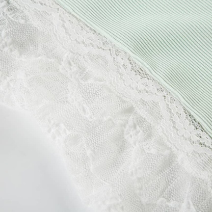 Lace Trim Cami V-Neck Top