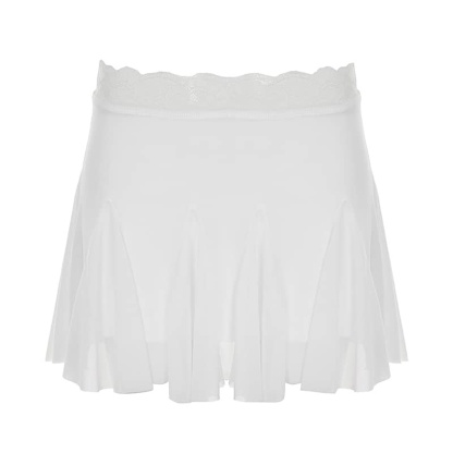 Lace Bustier & Mini Skirt Set