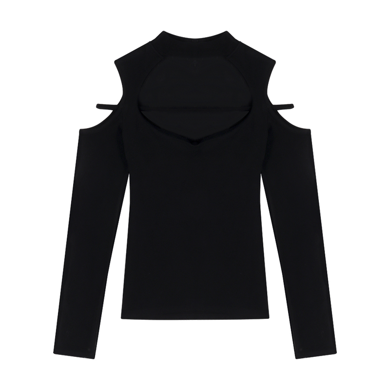 Off-Shoulder Long Sleeve Top | LUNMUL