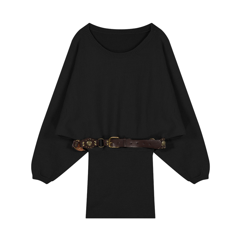 One-Shoulder Knit Dress | LUNMUL