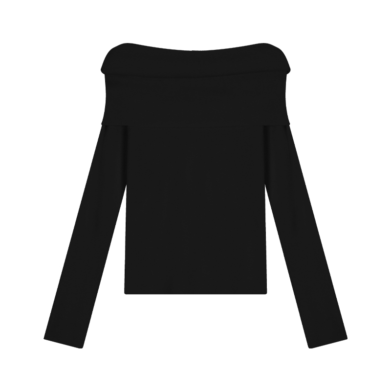Chic Off-Shoulder Knit Sweater | LUNMUL