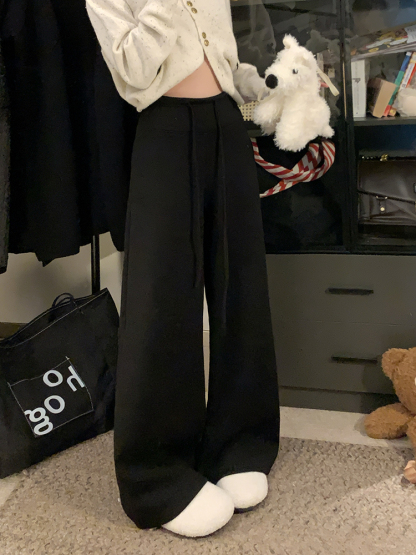 High-Waist Wide-Leg Pants