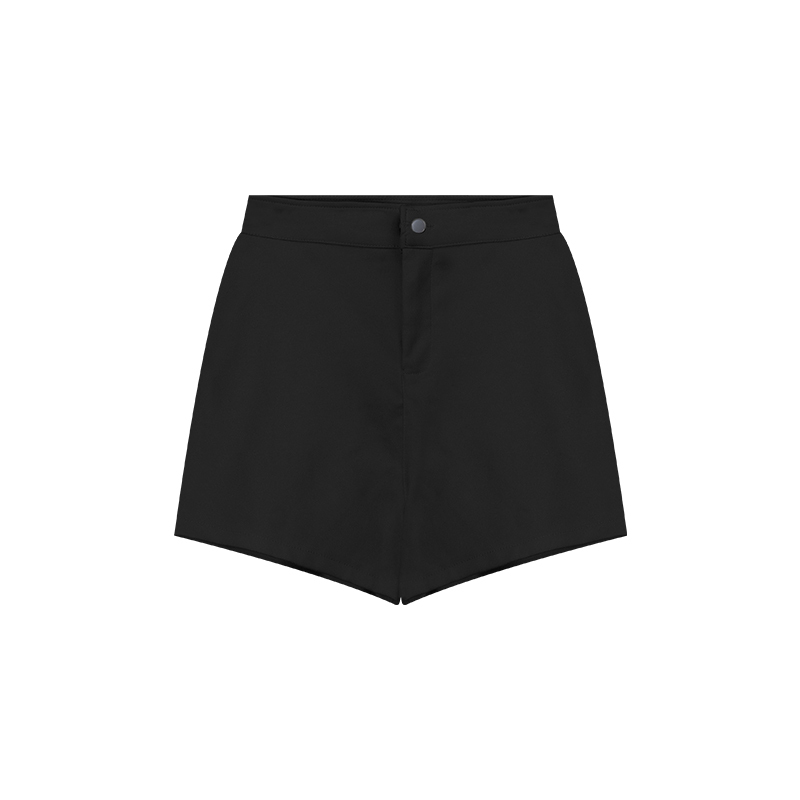 High-Waist A-Line Pants