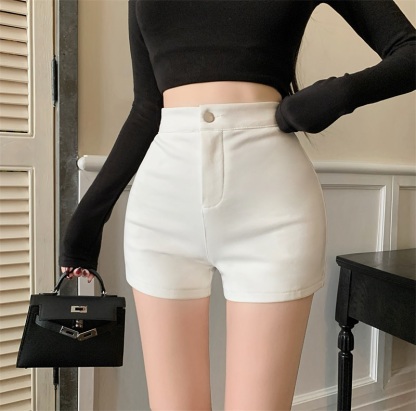 High-Waist A-Line Pants