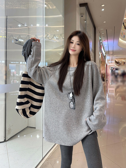 Fleece-Lined T-Shirt