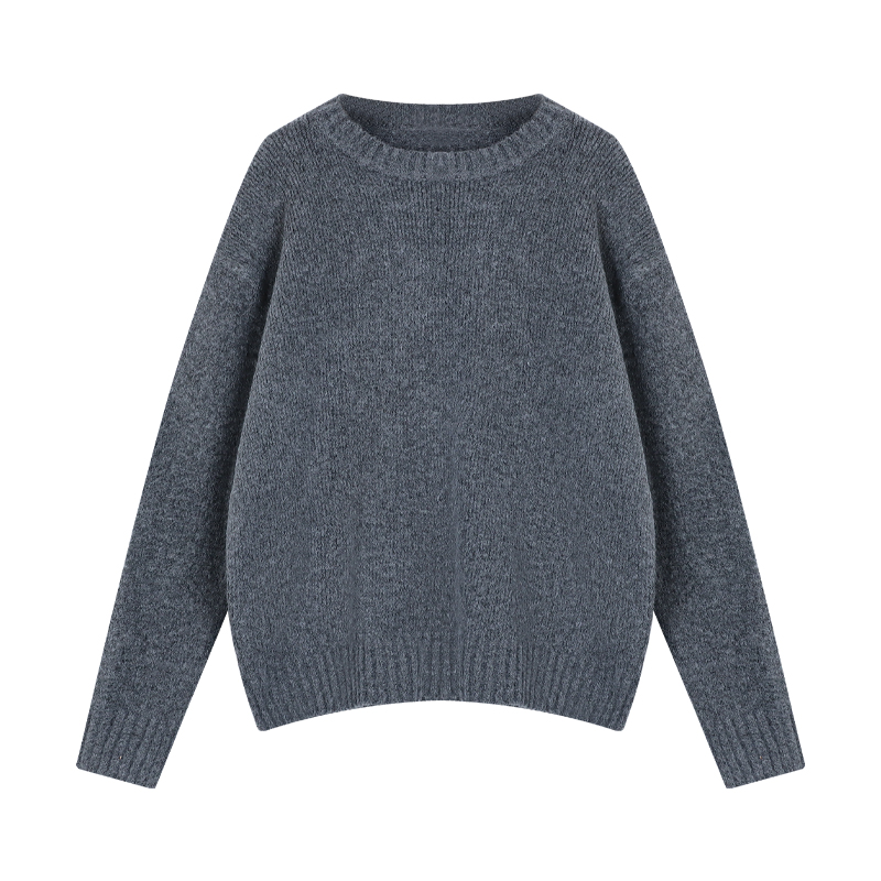 Oversized Knit Sweater & High-Waist Shorts Set