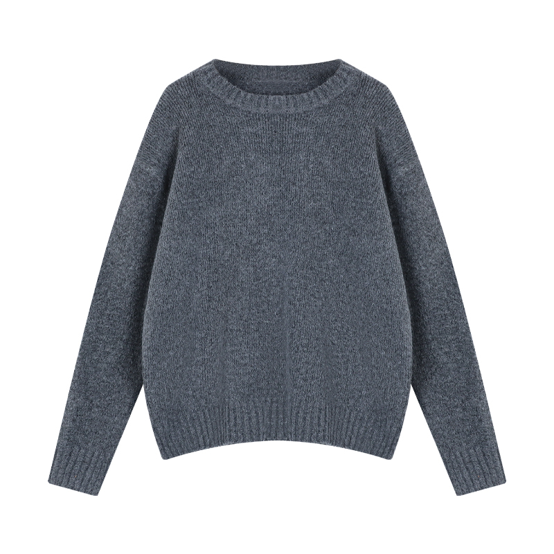 Oversized Knit Sweater & High-Waist Shorts Set