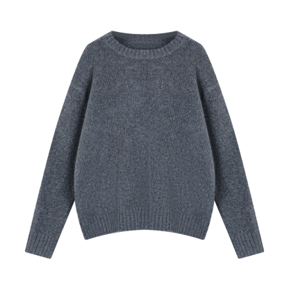 Oversized Knit Sweater & High-Waist Shorts Set | LUNMUL