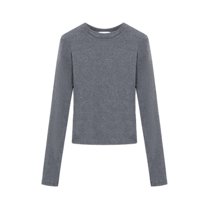 Fitted Long Sleeve T-Shirt | LUNMUL