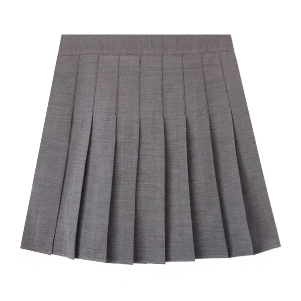 High-Waist Pleated A-Line Skirt | LUNMUL