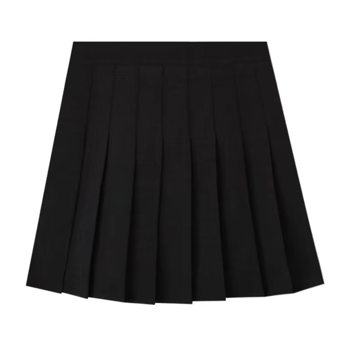 High-Waist Pleated A-Line Skirt | LUNMUL