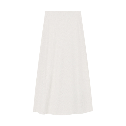 Cozy High-Waist A-Line Skirt | LUNMUL