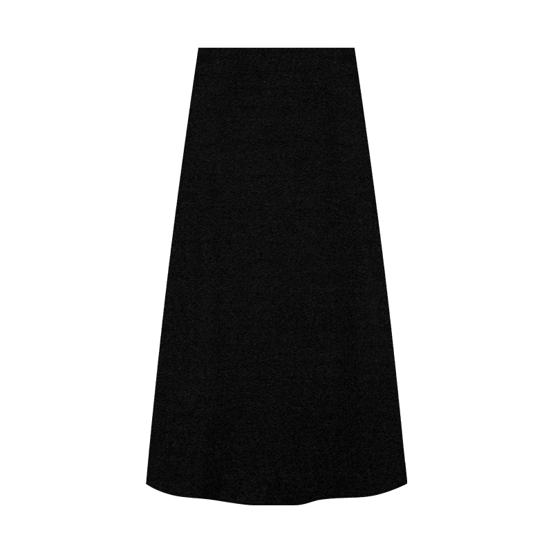 Cozy High-Waist A-Line Skirt