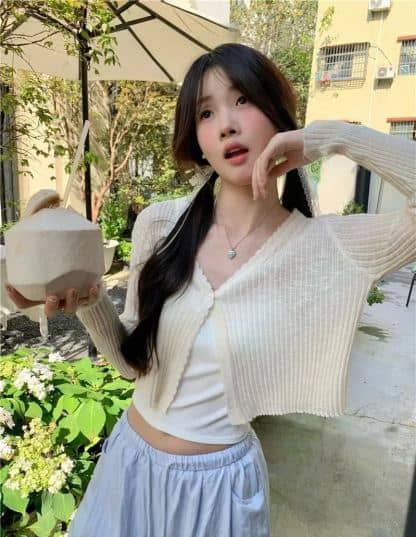 Silky Cardigan Cover-Up Kimono Jacket