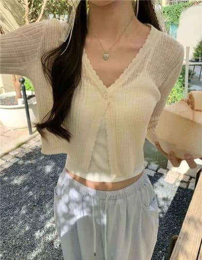 Silky Cardigan Cover-Up Kimono Jacket