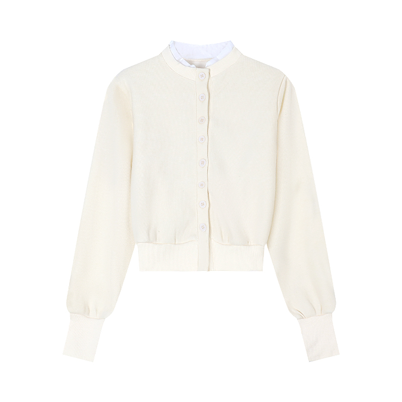 Knit Cardigan & High-Waist Skirt Set | LUNMUL