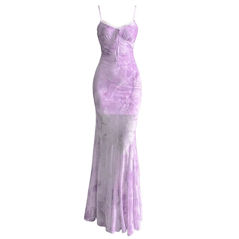 Sheer Mesh Mermaid Dress \ LUNMUL