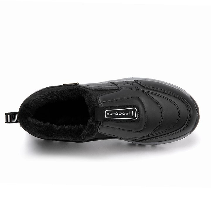 2026⏰Limited Time 60% OFF🛒 Men's Orthopedic Slip-On Winter Walking Shoes - Fleece-Lined, Waterproof & Anti-Slip Rubber Sole