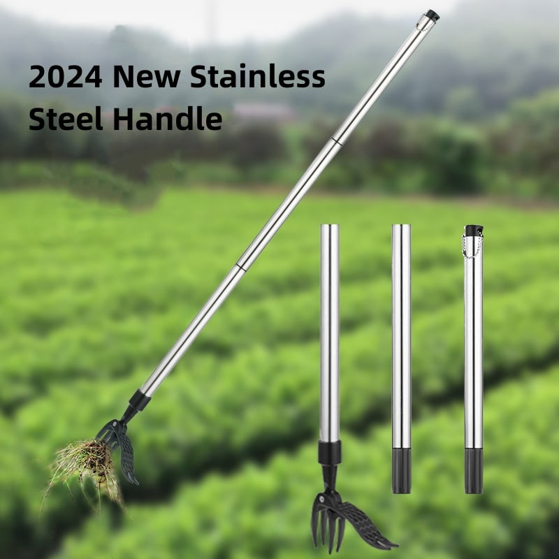 🔥 49% OFF🔥New detachable weed puller head(With a pole)