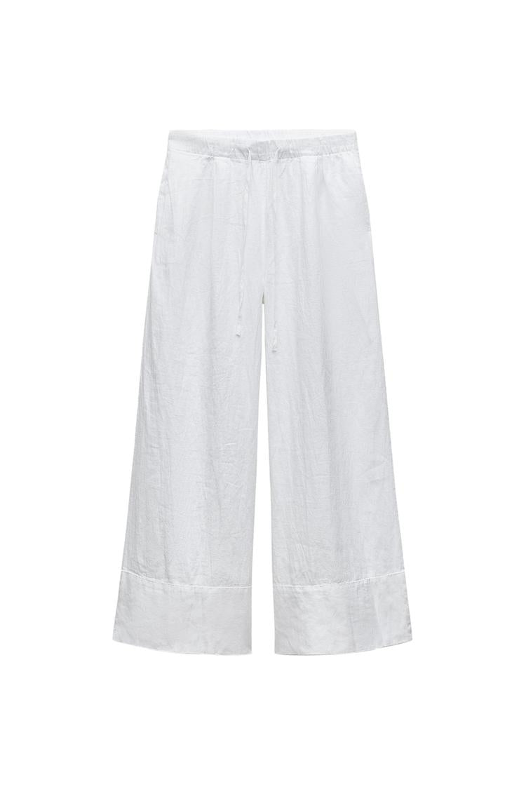 Last day 50%OFF🔥100% LINEN PALAZZO SET(Buy 2 Free Shipping)