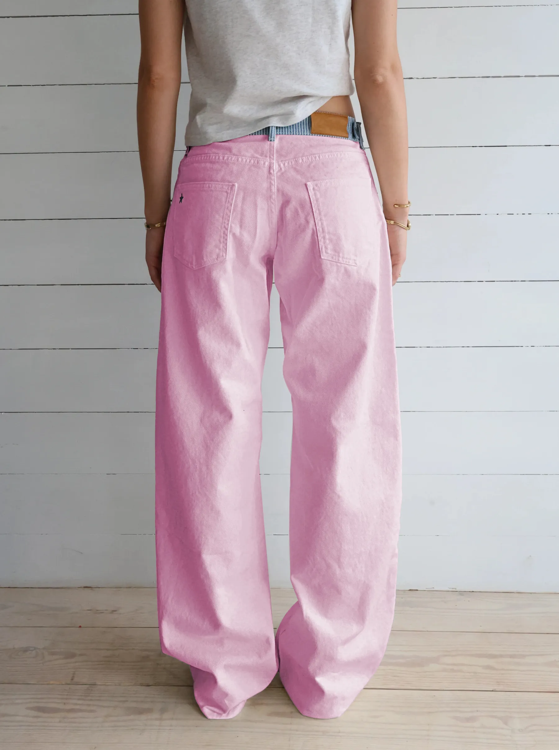 Jodie Adjustable Wide Leg Jeans (Buy 2 Free Shipping)